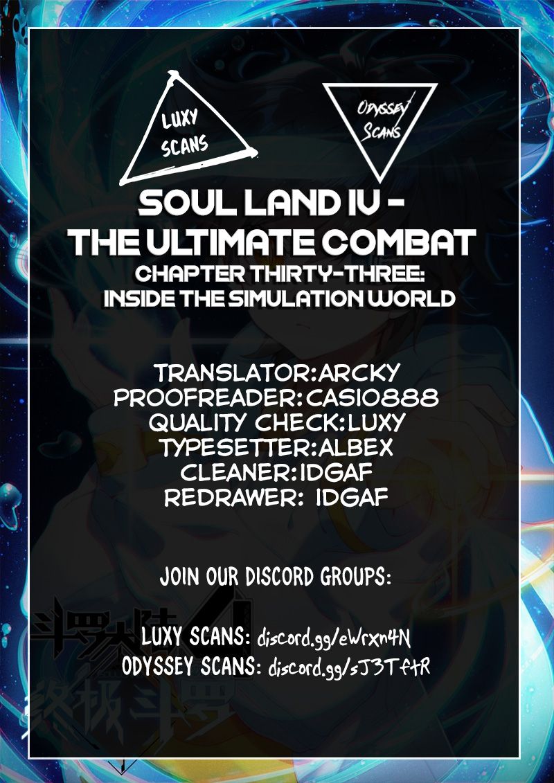 Soul Land IV - The Ultimate Combat Chapter 33 1